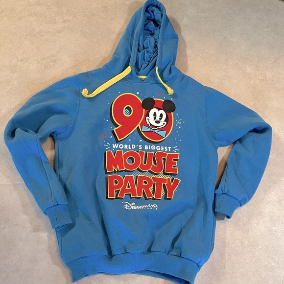 DISNEYLAND PARIS Mouse Party Hoodie. Medium. - Picture 2 of 5